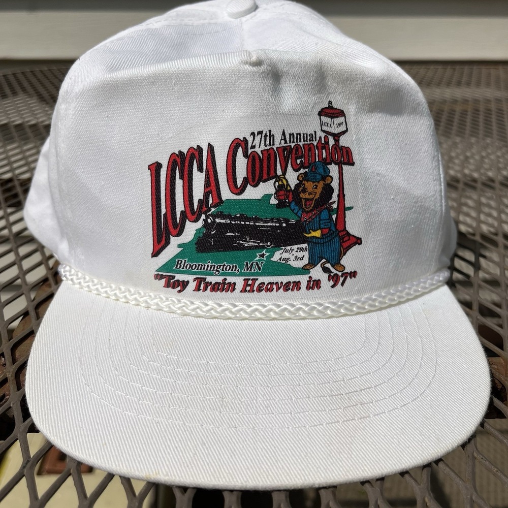 Vintage LCCA Convention Hat Lionel Collectors Club of America Model Train‎ Show